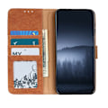 Miniatyrbild 5 av 5: Xiaomi Mi 10T / 10T Pro - KHAZNEH Retro Split Läder Fodral - Brun Brown Brun