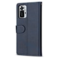 Miniatyrbild 3 av 5: Xiaomi Redmi Note 10 Pro - Multifunktionellt Läder Fodral - Blå Blå