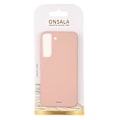 Miniatyrbild 2 av 3: ONSALA Samsung Galaxy S22 Mobilskal Silikon Sand Rosa