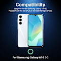 Miniatyrbild 2 av 6: NORTHJO Samsung Galaxy A16 Linsskydd Härdat Glas Silver