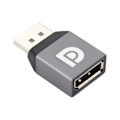 Miniatyrbild 1 av 4: DisplayPort Hona till DisplayPort Hane Adapter Grå