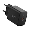 Miniatyrbild 1 av 5: Spigen 20W USB-C Väggladdare Essential Svart