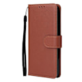 Miniatyrbild 3 av 5: iPhone 12 Pro Max - Solid Läder Fodral - Brun Brown Brun