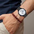 Miniatyrbild 6 av 6: Klockarmband 22 mm Rostfritt Stål Svart