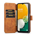 Miniatyrbild 4 av 6: DG.MING Samsung Galaxy A04s / A13 5G Fodral Retro Läder Brun