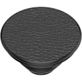 Miniatyrbild 5 av 9: PopSockets Avtagbart Grip Ställfunktion Premium Pebbled Vegan Leather Svart