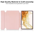 Miniatyrbild 5 av 6: Samsung Galaxy Tab S10 Plus Fodral 360° Rotation Rosa