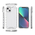 Miniatyrbild 3 av 3: iPhone 14 Plus Skal Shockproof Resväska Design Transparent