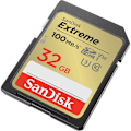 Miniatyrbild 7 av 8: SanDisk SDHC Extreme 32 GB Minneskort