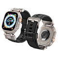 Miniatyrbild 1 av 6: Spigen Apple Watch 42/44/45/49 mm Armband DuraPro Armor Svart