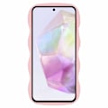 Miniatyrbild 2 av 6: Samsung Galaxy A56 5G / A36 5G Mobilskal Wavy Ljus Rosa