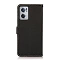 Miniatyrbild 3 av 6: KHAZNEH OnePlus Nord CE 2 5G Fodral RFID Äkta Läder Svart