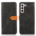 Miniatyrbild 1 av 6: KHAZNEH Samsung Galaxy S23 Plus Fodral Dual-Color Svart