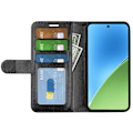 Miniatyrbild 2 av 6: Xiaomi 15 Fodral Crazy Horse Läder Svart