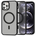 Miniatyrbild 1 av 6: ColorPop iPhone 12 Pro Max Skal CH MagSafe Matt Svart