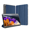 Miniatyrbild 2 av 5: Samsung Galaxy Tab S7 / Tab S8 - DUX DUCIS Domo Tri-Fold Fodral - Blå Blue Blå