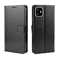 Miniatyrbild 2 av 5: iPhone 11 Pro Max - Crazy Horse Plånboksfodral - Svart Black Svart