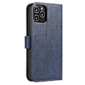 Miniatyrbild 2 av 5: Xiaomi Redmi Note 10S - Läder Fodral Solid - Blå Blå