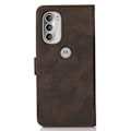 Miniatyrbild 3 av 6: KHAZNEH Motorola Moto G51 Fodral Retro Läder Brun