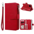 iPhone 12 / 12 Pro - 2in1 Magnet Skal / Plånboksfodral - Röd Red Röd