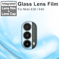 Miniatyrbild 2 av 6: IMAK Motorola Moto E40 Linsskydd Härdat Glas Med Akryl Lock