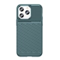 Miniatyrbild 2 av 6: iPhone 14 Pro Max Skal Twill Textur Grön