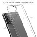 Miniatyrbild 3 av 5: Samsung Galaxy S21 - Crystal Akryl/TPU Skal