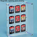 Miniatyrbild 3 av 4: Magnetisk Förvaringsbox För 9 st Nintendo Switch Spel