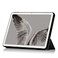 Miniatyrbild 3 av 6: Google Pixel Tablet Fodral Tri-Fold Läder Svart