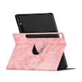 Miniatyrbild 4 av 6: Galaxy Tab S9 Fodral Läder 360° Rotation Rosa