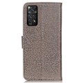 Miniatyrbild 3 av 6: KHAZNEH Xiaomi Redmi Note 11 4G Fodral Läder Grå