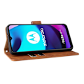 Miniatyrbild 5 av 6: Motorola Moto E20 Fodral Solid Brun