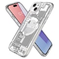 Miniatyrbild 6 av 6: Spigen iPhone 15 Plus Skal MagSafe Ultra Hybrid Zero One White