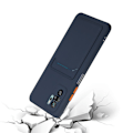 Miniatyrbild 5 av 6: Xiaomi Redmi Note 10S - TPU Skal Med Kortfack - Mörk Blå