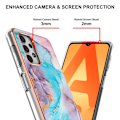 Miniatyrbild 5 av 5: Samsung Galaxy A23 5G Skal Marmor Galaxy Blue