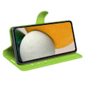 Miniatyrbild 3 av 6: Samsung Galaxy A15 5G Fodral Litchi Läder Grön