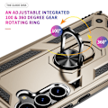 Miniatyrbild 3 av 6: Samsung Galaxy S24 Plus Skal Ring Armor Hybrid Guld
