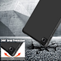 Miniatyrbild 5 av 6: Samsung Galaxy Tab A7 Lite 8.7 - Origami Case Stand Fodral - Svart