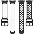 Miniatyrbild 5 av 6: Huawei Watch Fit 3 Sportarmband Dual-Color Röd/Vit