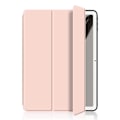 Miniatyrbild 5 av 6: Google Pixel Tablet Fodral Tri-Fold Läder Ljus Rosa