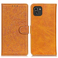 Miniatyrbild 1 av 6: Samsung Galaxy A03 Fodral Solid Läder Brun