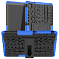 Miniatyrbild 1 av 6: Samsung Galaxy Tab A7 Lite 8.7 - Rugged Kickstand Armor Skal - Blå