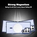 Miniatyrbild 5 av 6: ColorPop Samsung Galaxy S22 Ultra Skal CH MagSafe Matt Ljus Grön