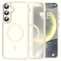 Miniatyrbild 1 av 8: ColorPop Galaxy S24 Plus Skal CH MagSafe Matt Off White