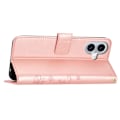 Miniatyrbild 3 av 6: iPhone 16 Plus Fodral Med Blommigt Tryck Roséguld
