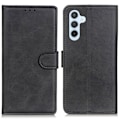 Miniatyrbild 1 av 6: Samsung Galaxy S24 Fodral Solid Läder Svart