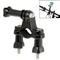 Miniatyrbild 1 av 5: PULUZ GoPro/DJI/Insta360 Fäste För Cykel Styre Svart