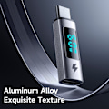 Miniatyrbild 5 av 6: MCDODO Lightning - USB-C Adapter Digital Display Grå