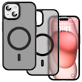 Miniatyrbild 2 av 6: ColorPop iPhone 15 Skal CH MagSafe Matt Svart