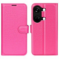Miniatyrbild 1 av 6: OnePlus Nord 3 5G Fodral Litchi Textur Rosa